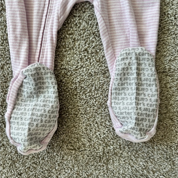 Carters Pear Snug Fit Cotton Footie One Piece PJs - Toddler Girl size 24 months - Picture 7 of 9